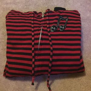 Black and red jacket